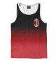 Мужская майка-борцовка Milan Red&Black