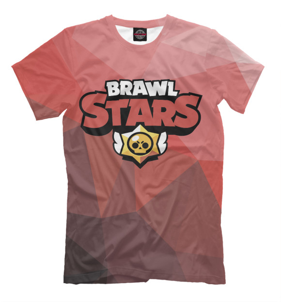 Футболка для мальчиков с изображением Brawl Stars цвета Белый