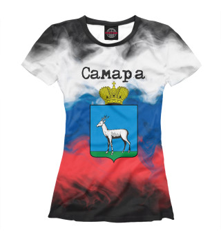 Женская футболка Самара