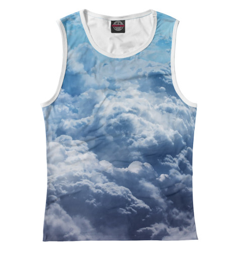 

Майки Print Bar, Белый, Облака