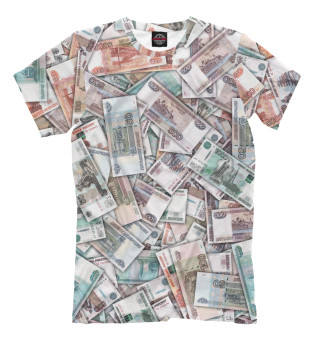 Мужская футболка Куча денег