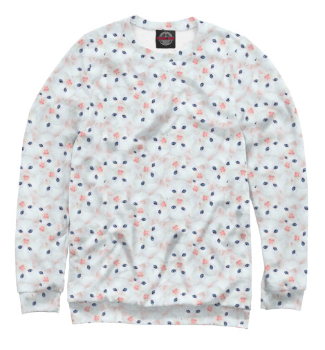 

Свитшоты Print Bar, Белый, Котятки