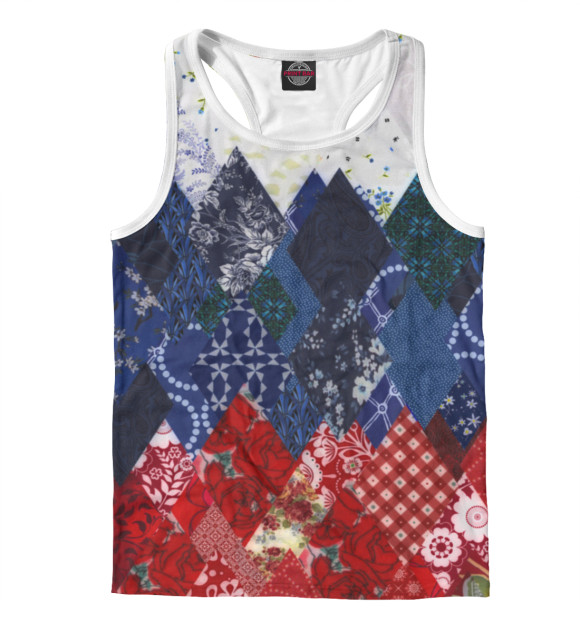 Мужская майка-борцовка с изображением Сочи цвета Белый