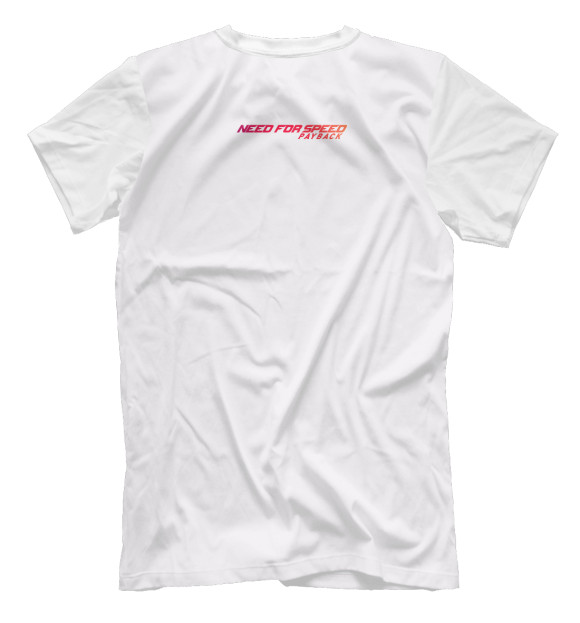 Мужская футболка с изображением Need For Speed цвета Белый