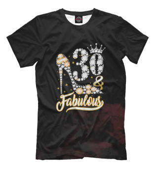 Мужская футболка 30 Fabulous