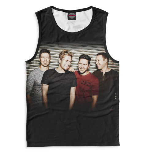 

Майки Print Bar, Белый, Nickelback