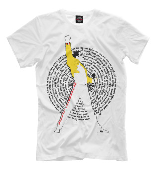 Мужская футболка One Vision Freddie Mercury