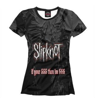 Футболка для девочек Slipknot