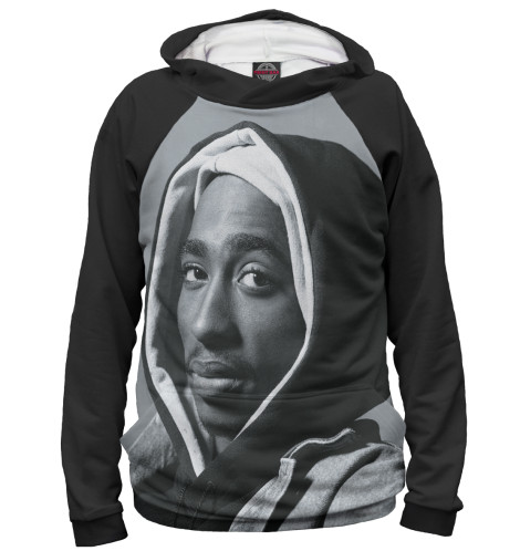 

Худи Print Bar, Белый, 2Pac