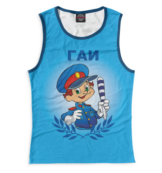 Женская Майка ГАИ