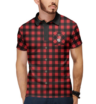 Мужское поло Mike Shinoda MS Flannel