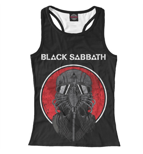 

Майки борцовки Print Bar, Белый, Black Sabbath