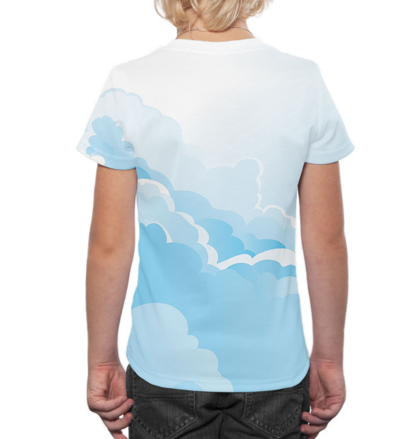 Футболка для мальчиков с изображением Казань цвета Белый