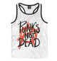 Мужская майка-борцовка Punk’s Not Dead