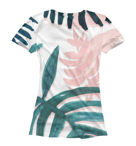 

Футболки Print Bar, Белый, Пальмовые листья