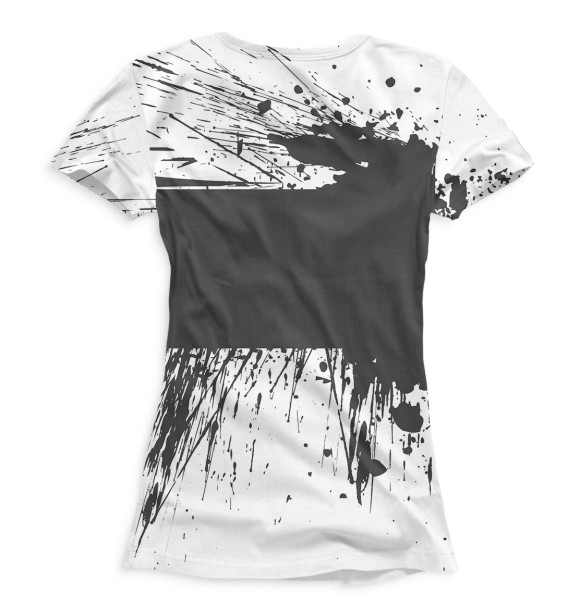 Женская футболка с изображением DDT цвета Белый