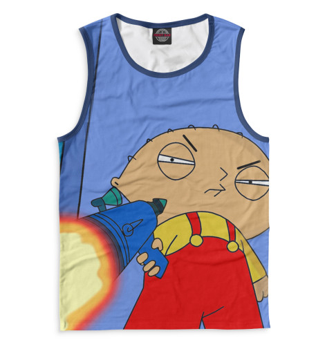 

Майки Print Bar, Белый, Стьюи