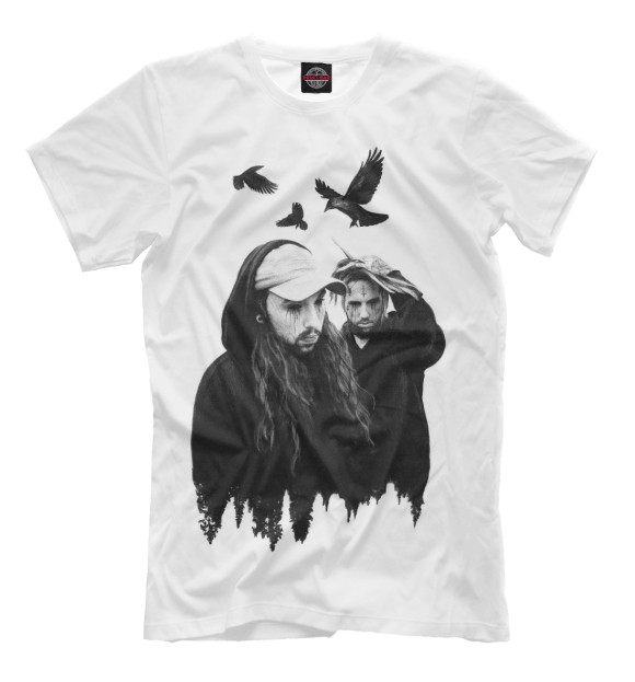 Футболка для мальчиков с изображением $uicideboy$ цвета Молочно-белый