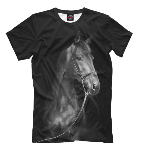 Футболки Print Bar Лошадь футболки print bar огненная лошадь