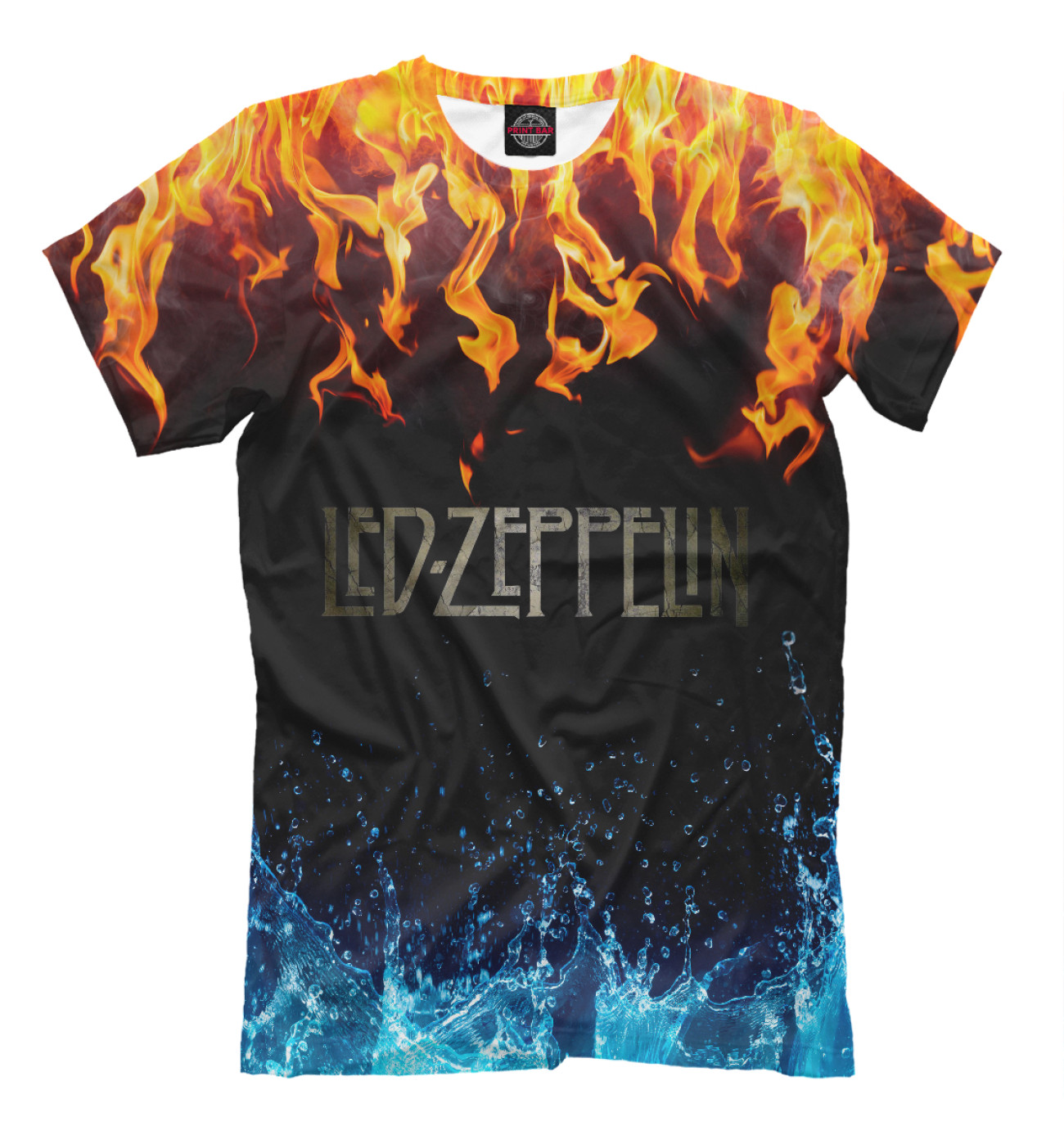 Мужская Футболка Led Zeppelin, артикул: LDZ-782548-fut-2