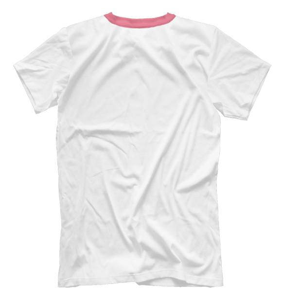 Мужская футболка с изображением Ягода-малина цвета Белый