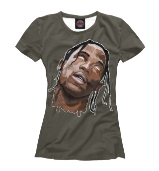 Женская футболка Travis Scott