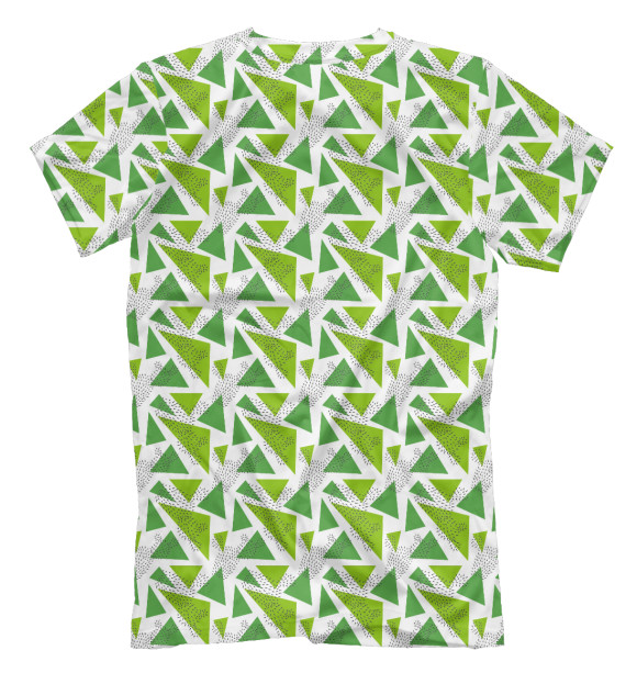Мужская футболка с изображением Позитивный кактус цвета Белый