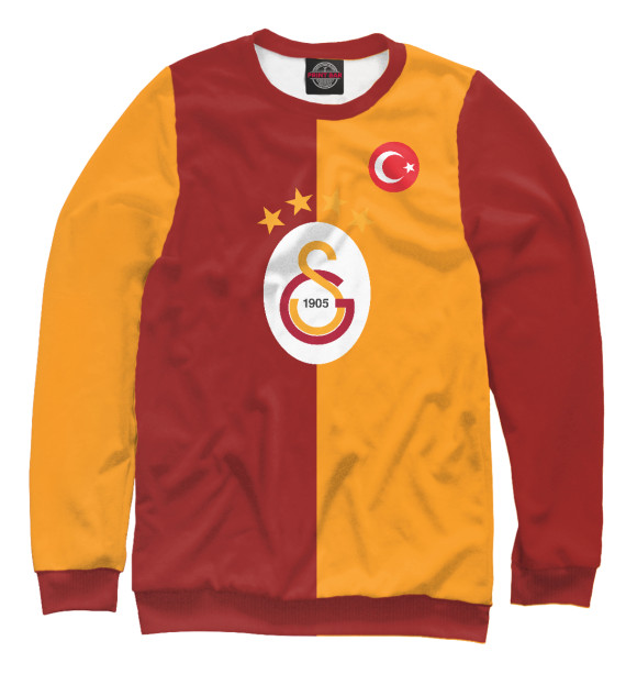Мужской свитшот с изображением Galatasaray цвета Белый