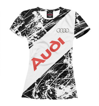 Футболка для девочек Audi