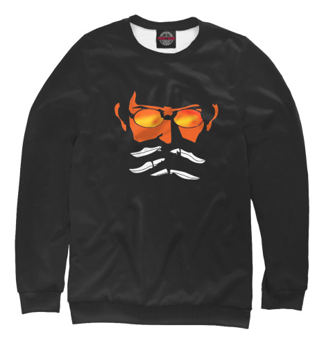 

Свитшоты Print Bar, Белый, Evangelion Ikari Gendo Black style