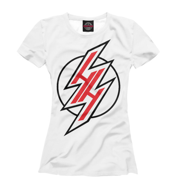 Женская футболка с изображением Hentai Heaven цвета Белый