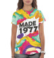 Женская футболка Made in 1977