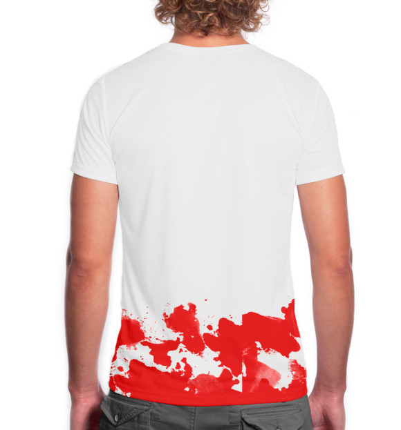 Мужская футболка с изображением Кредо убийцы цвета Белый