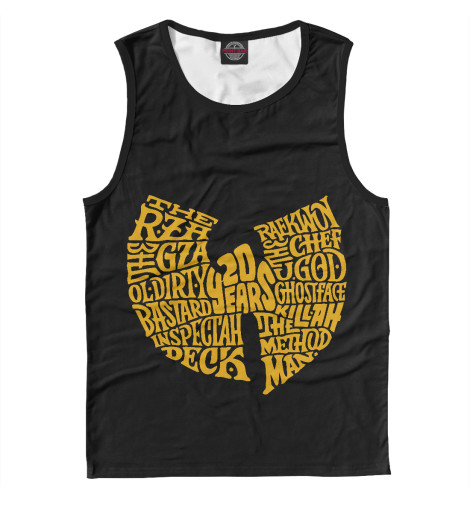 

Майки Print Bar, Белый, Wu-Tang - 20 years