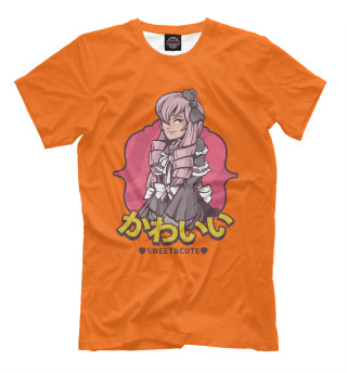 Мужская футболка Anime lolita girl