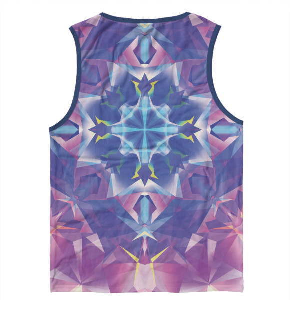 Майка для мальчика с изображением Psychedelic Мандала Объединяющая цвета Белый
