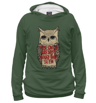 Худи для девочки The Owls Are Not What They Seem