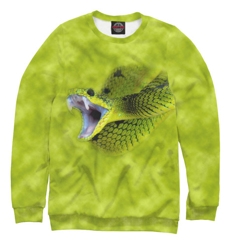 

Свитшоты Print Bar, Белый, Змея