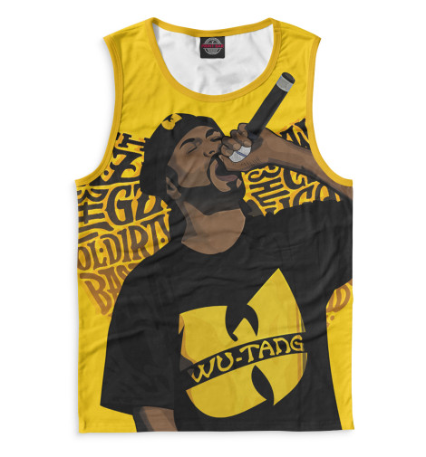 

Майки Print Bar, Белый, Wu-Tang Clan