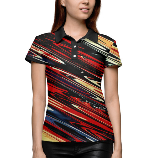 

Поло Print Bar, Белый, Tie-Dye