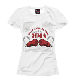 Женская футболка MMA