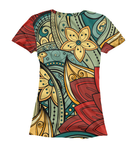 

Футболки Print Bar, Белый, Живописные цветы