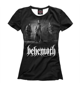Женская футболка Behemoth & Адам Нергал Дарский