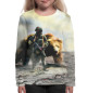 Свитшот для девочек Солдат и медведь