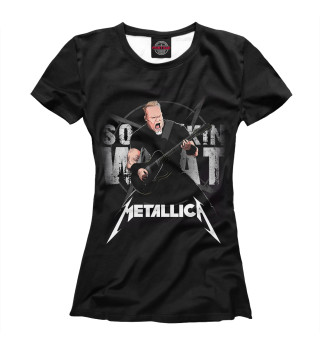 Футболка для девочек Metallica