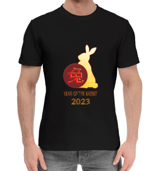 Хлопковая футболка для мальчиков Китайский кролик