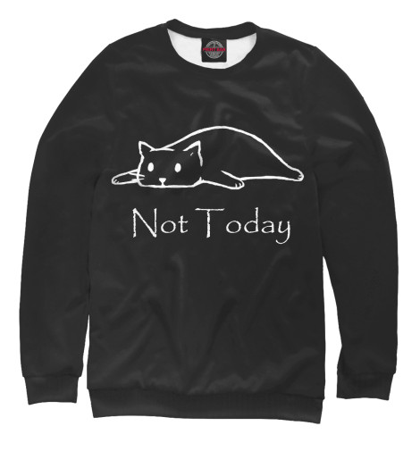 

Свитшоты Print Bar, Белый, Not Today