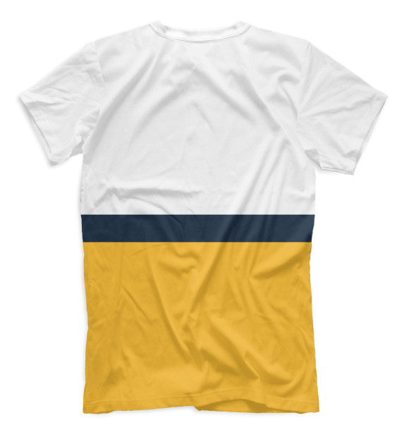 Мужская футболка с изображением Yellow Submarine цвета Белый