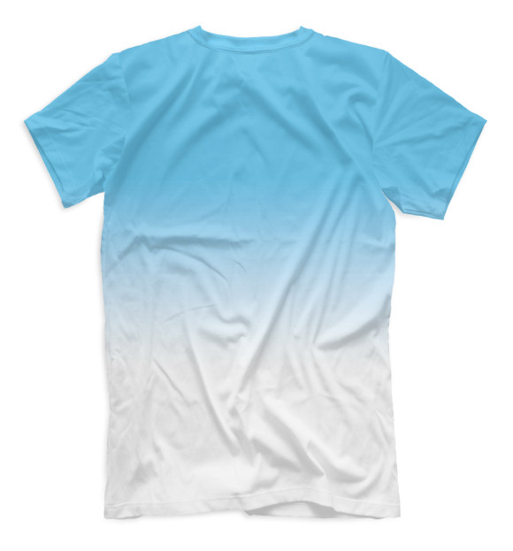 Мужская футболка с изображением Сноубординг цвета Белый