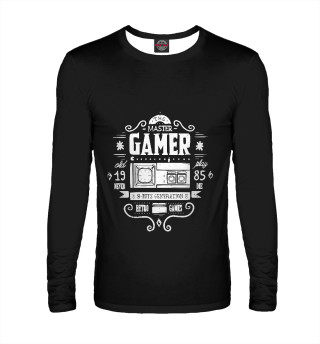 Мужской лонгслив Gamer 8bit